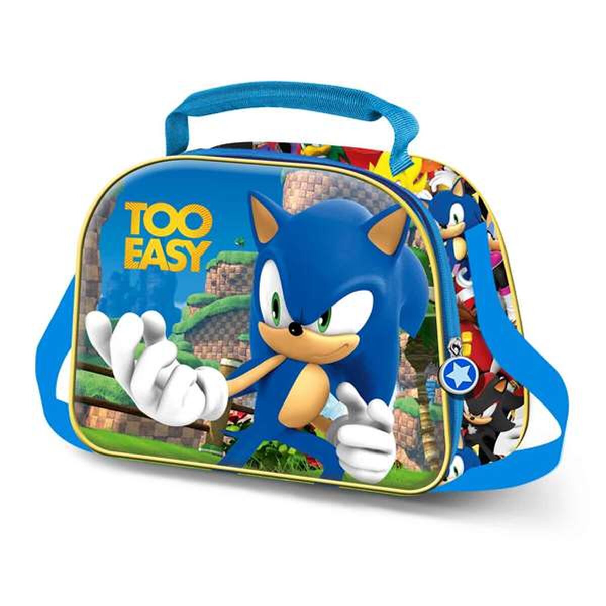 snack bag Sonic Blue 20 x 26 x 10 cm